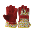 Cow Split Leather Full Palm Gardening Glove-3056.10